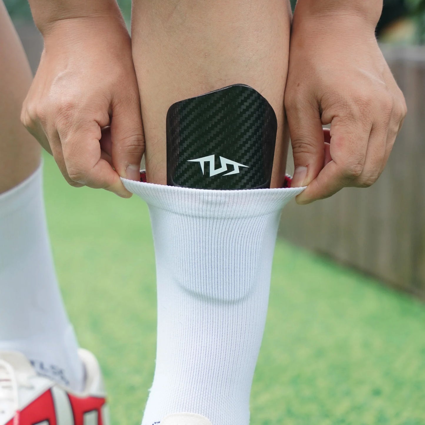 TLSS T7 碳纖維護腿板 Carbon Fiber Plug in Leg Protection Board